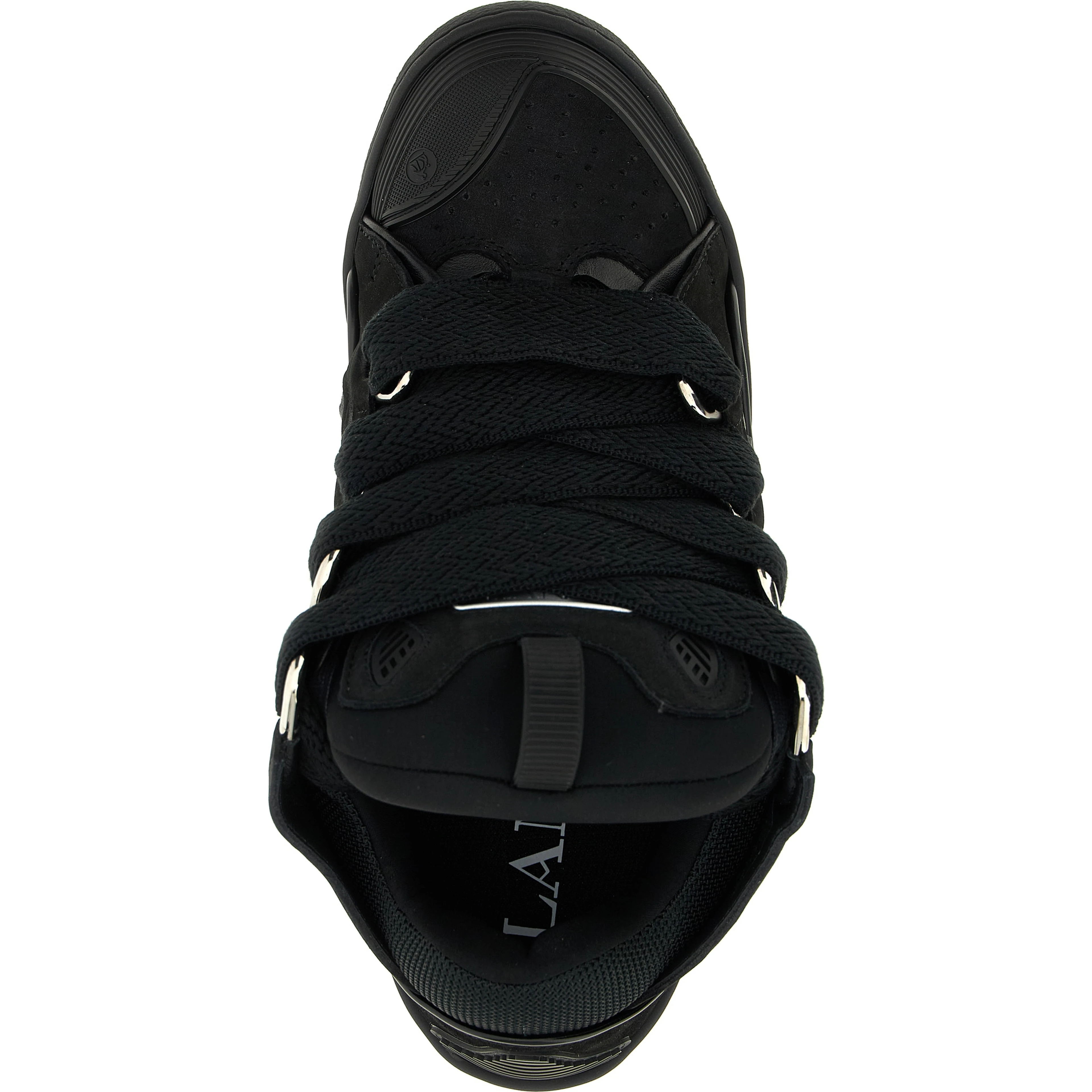 Black Calfskin Sneakers