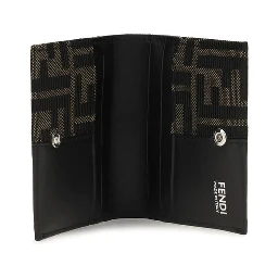 Brown Polyester Wallet