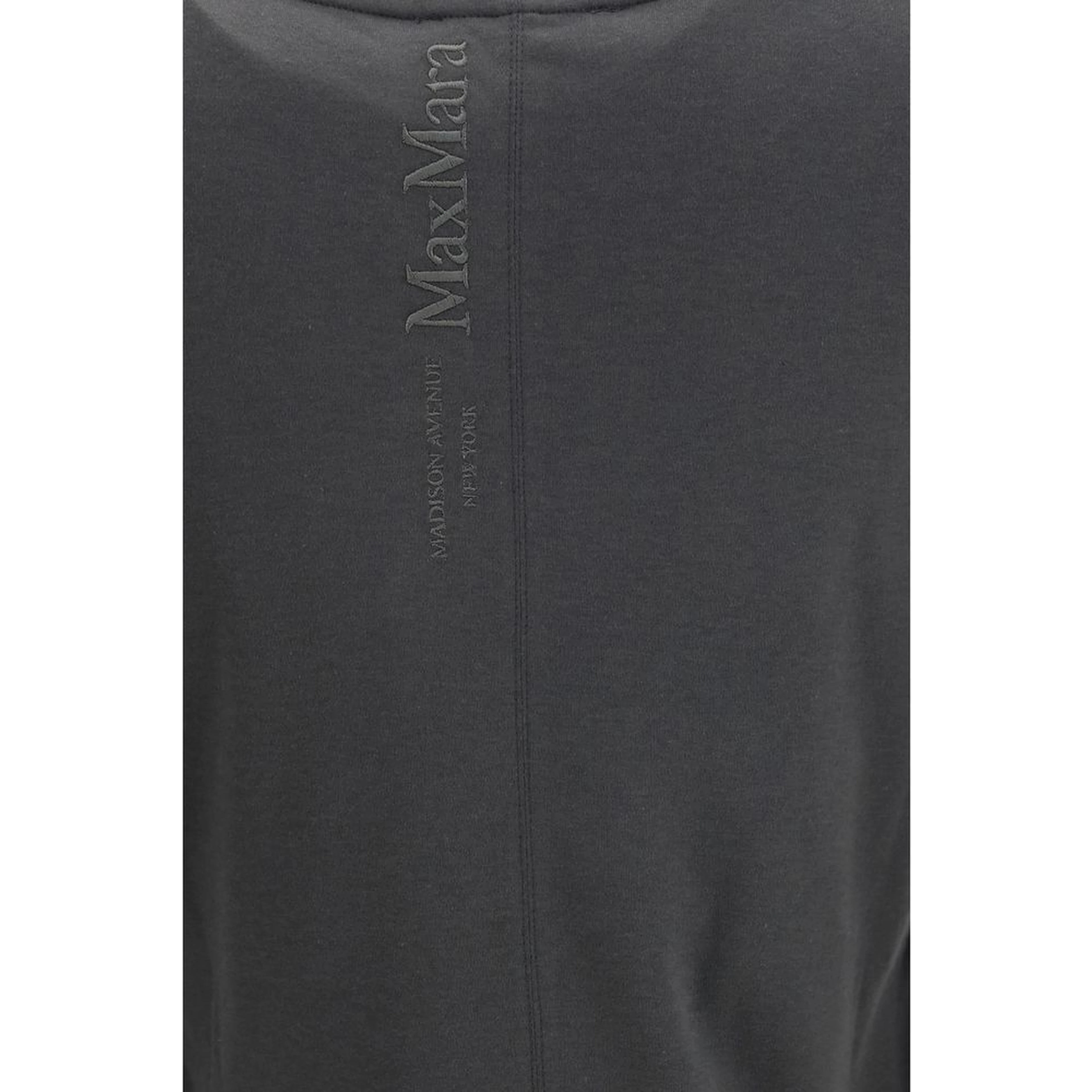 Gray Cotton Long Sleeve T-Shirt