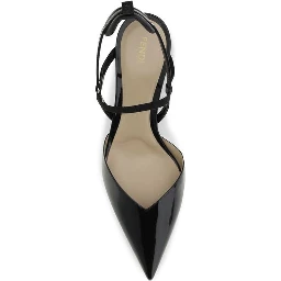 Black Calf Leather Bos Taurus High Heel Pumps