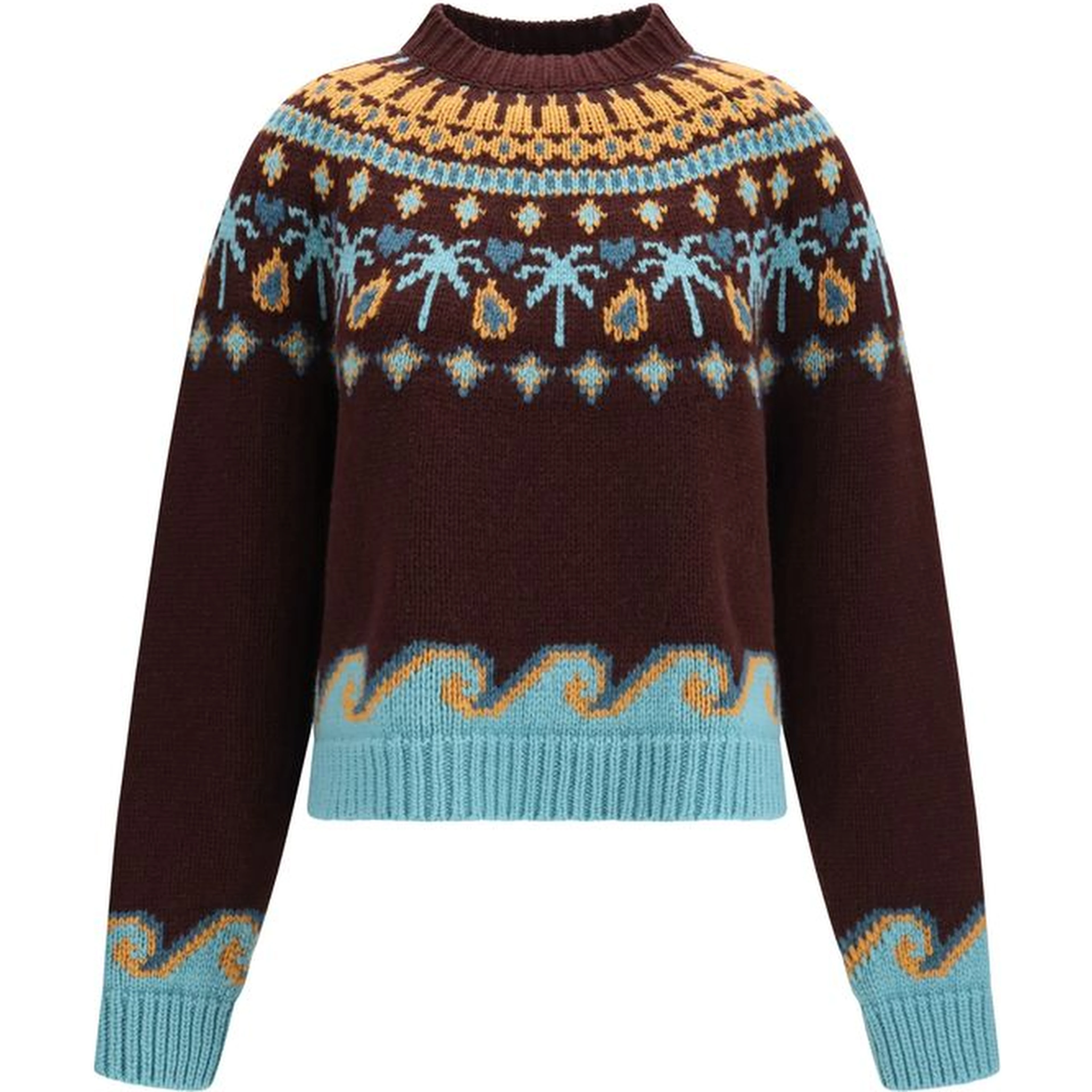 Bordeaux Wool Oves Aries Sweatshirt