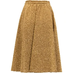 Women Skirt in Gold