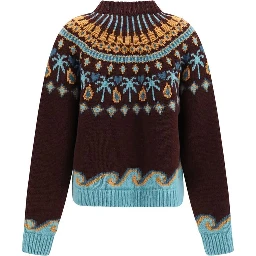 Bordeaux Wool Oves Aries Sweatshirt