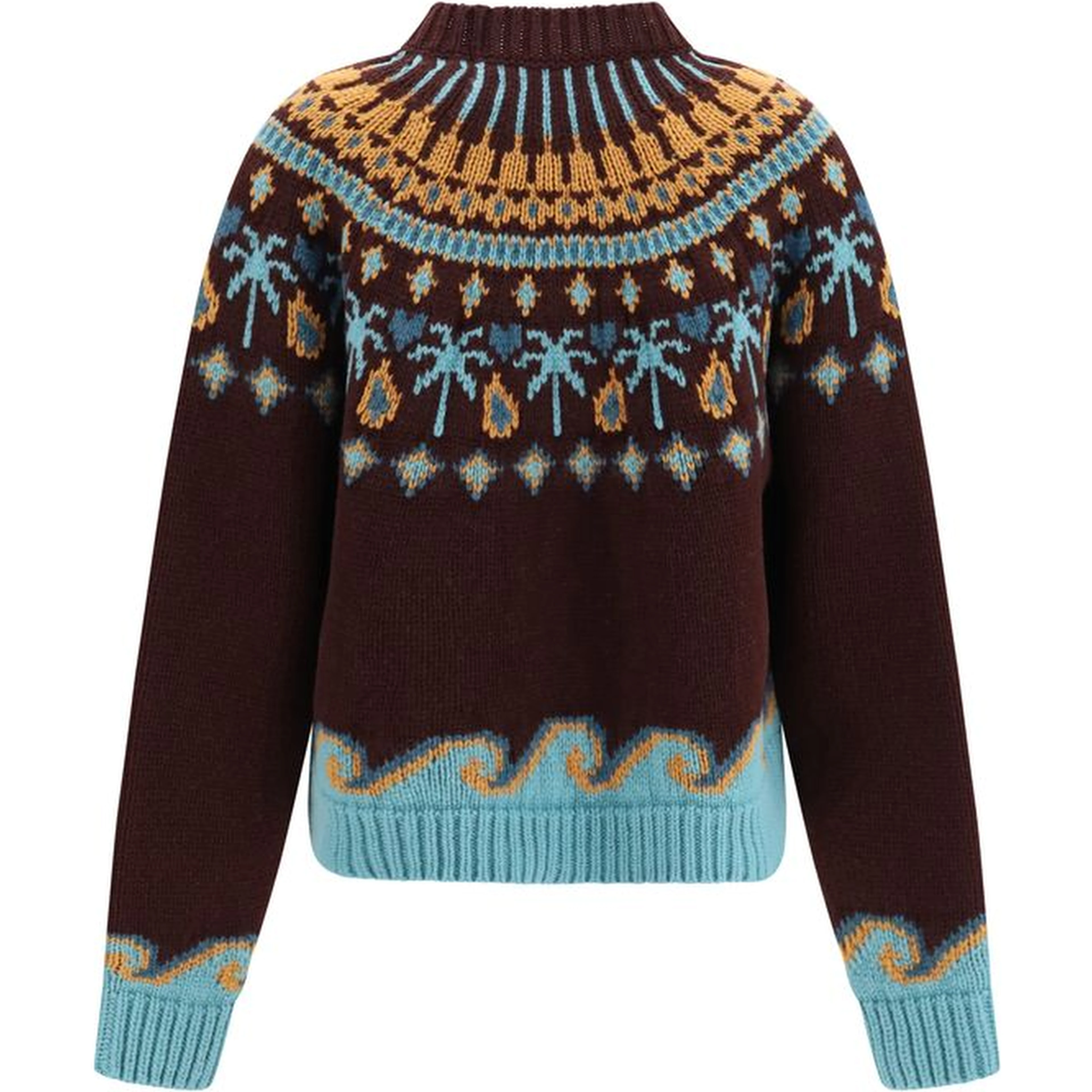 Bordeaux Wool Oves Aries Sweatshirt
