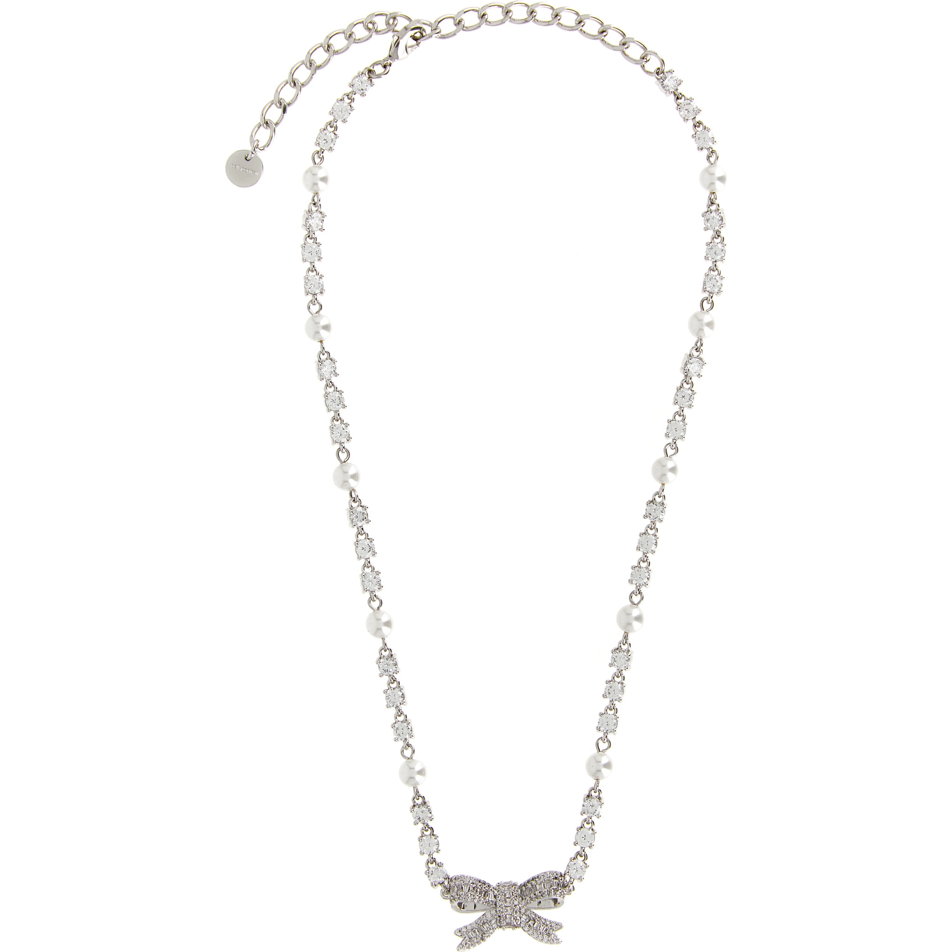 Silver Brass Necklace