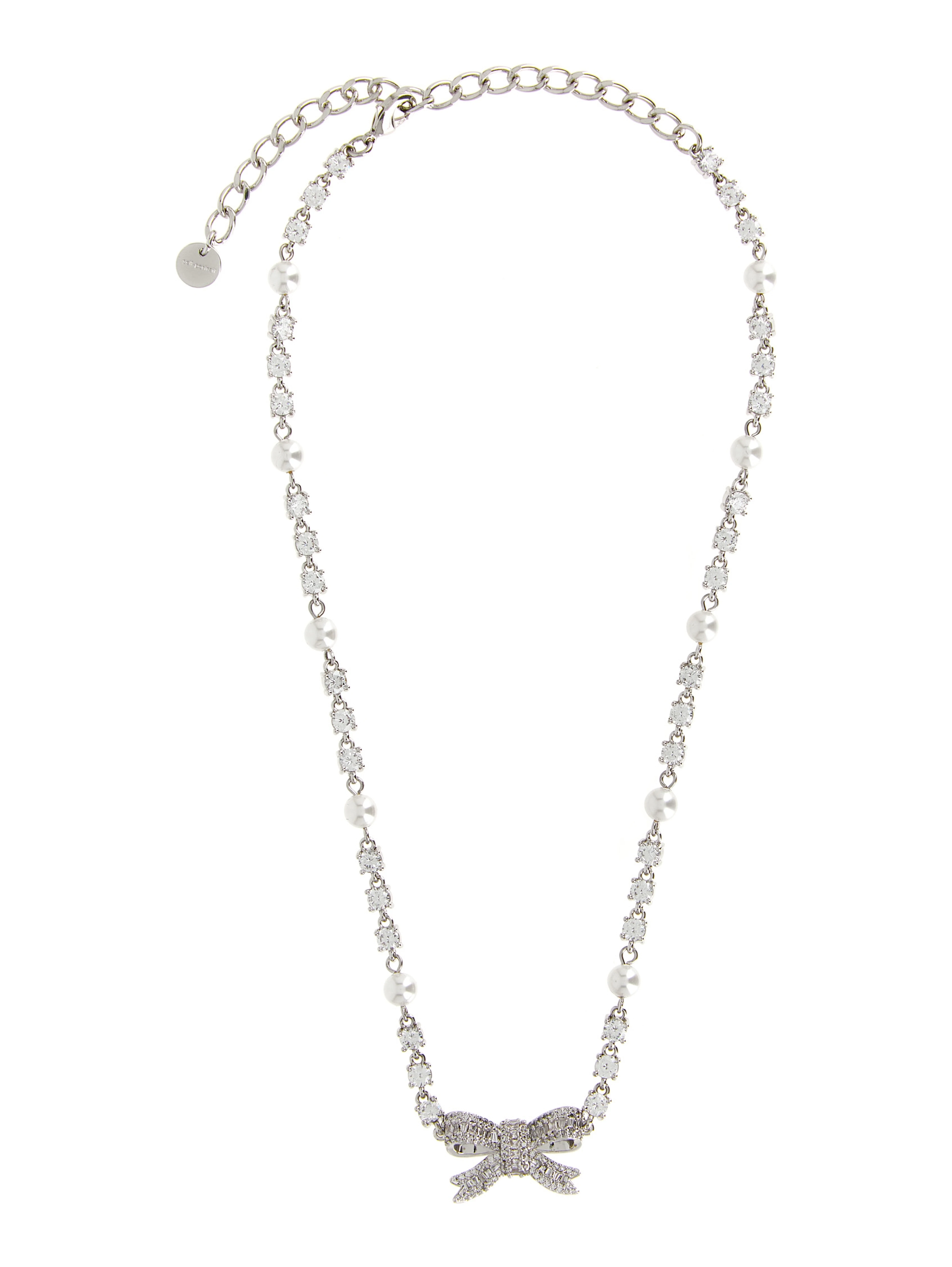 Silver Brass Necklace
