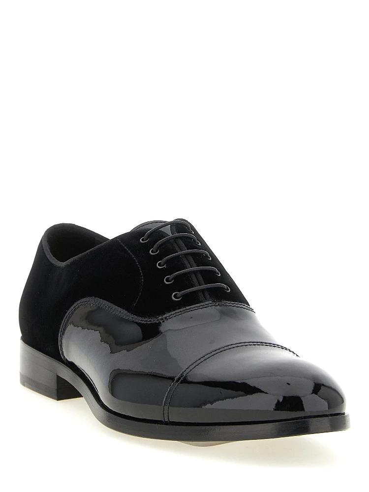 Black Lamb Leather Oxfords And Derbies alternative