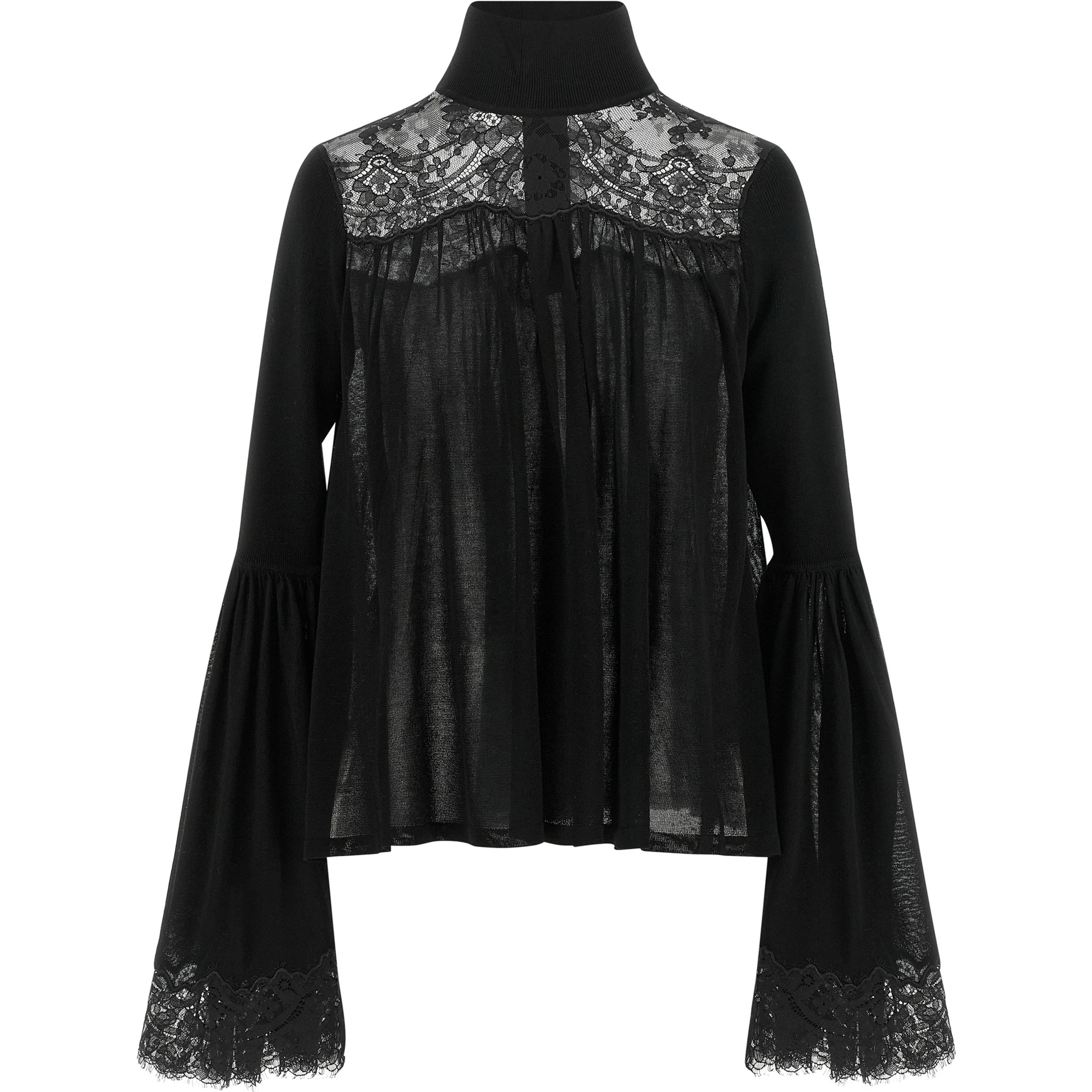 Black Lyocell Blouse