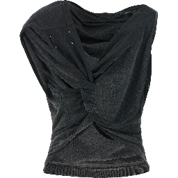 Gray Cotton Blouse