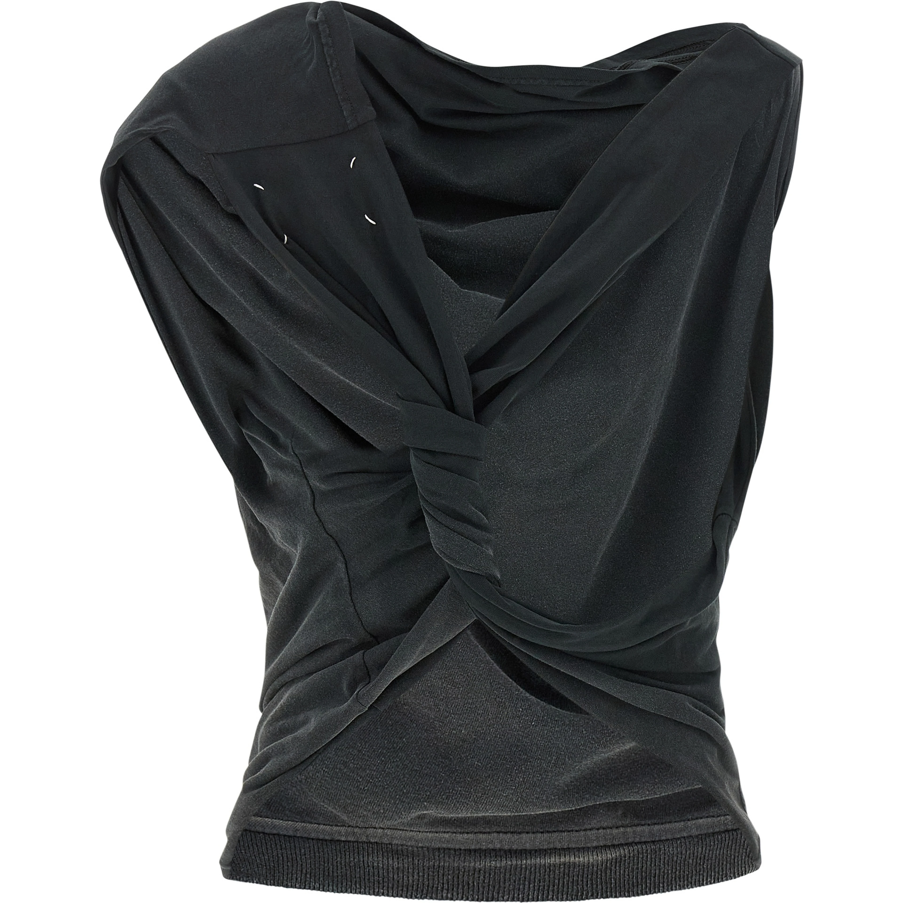 Gray Cotton Blouse