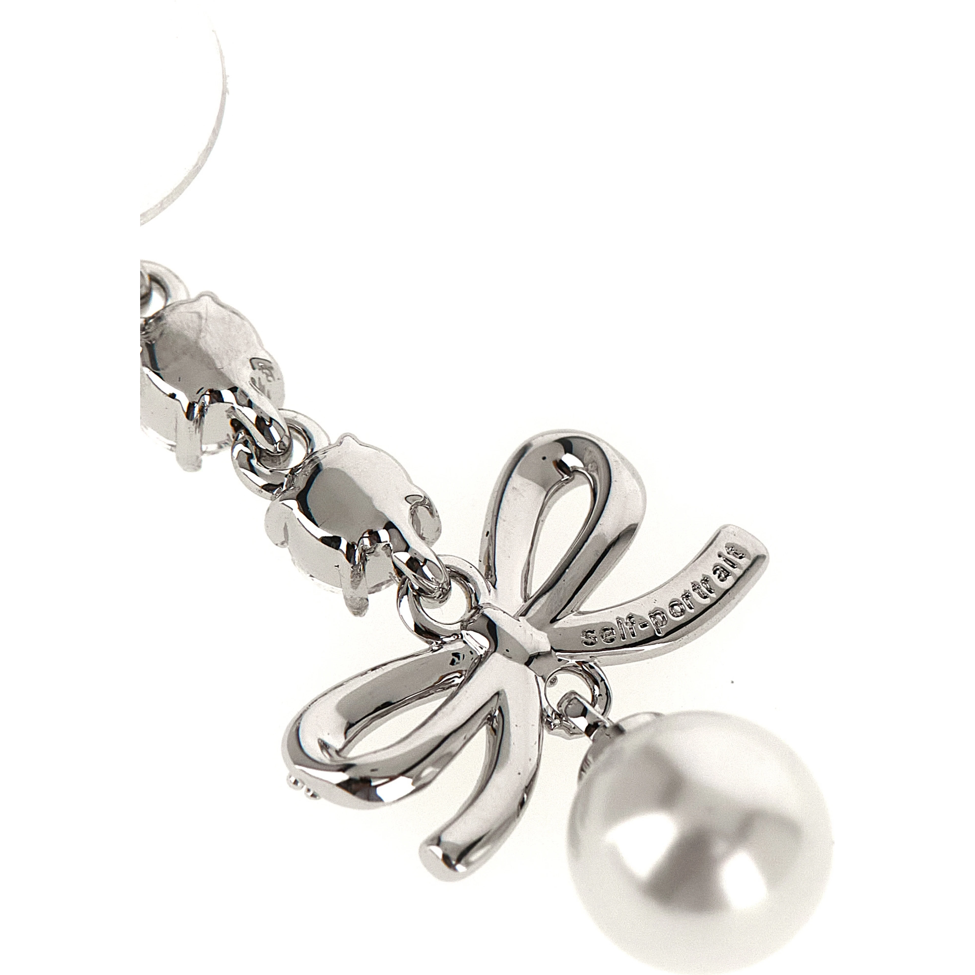 Silver Brass Earrings