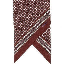 Bordeaux Silk Foulard
