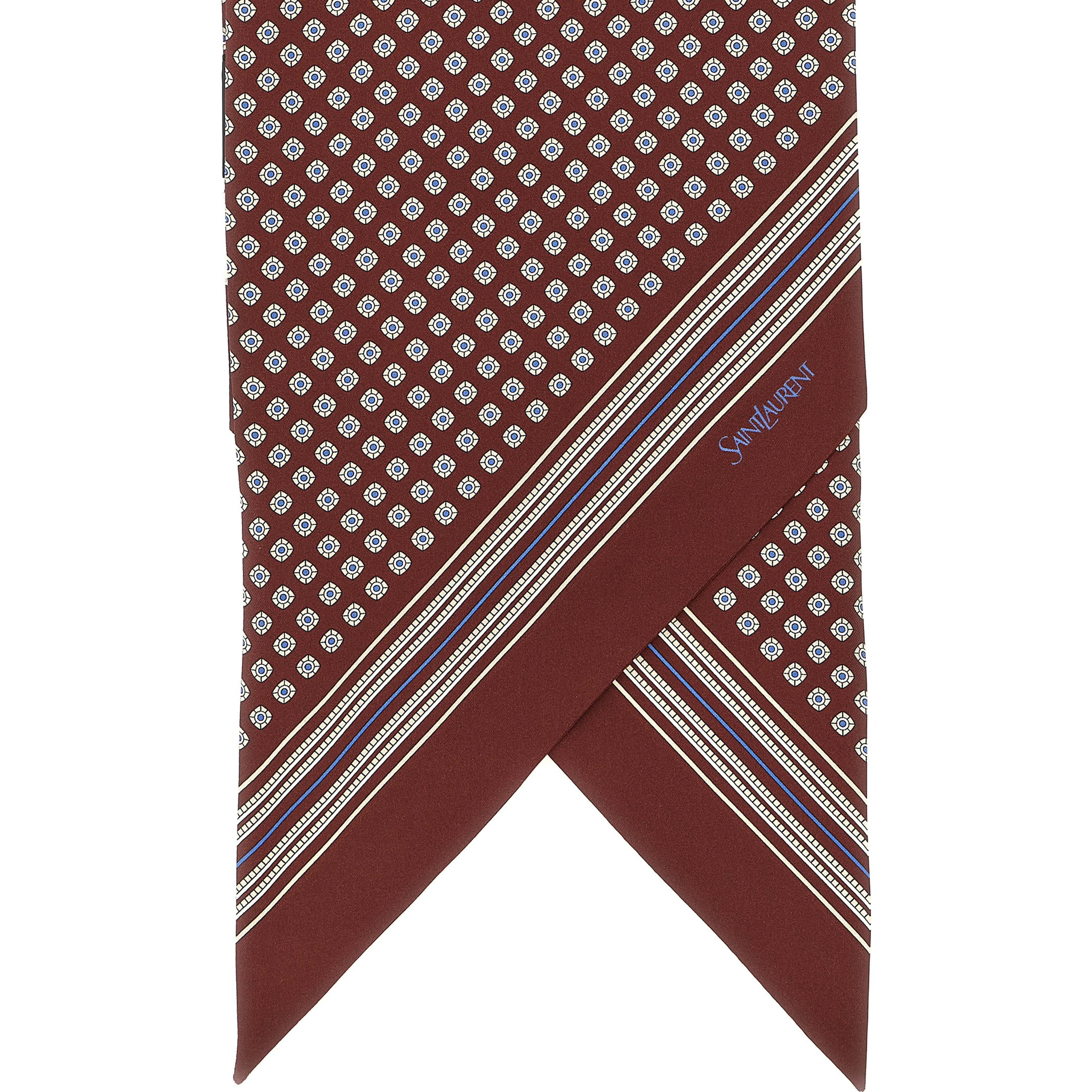 Bordeaux Silk Foulard