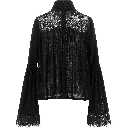 Black Lyocell Blouse