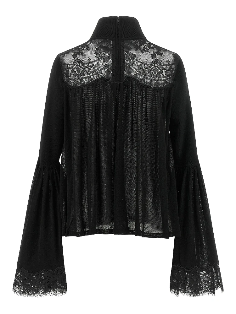 Black Lyocell Blouse alternative