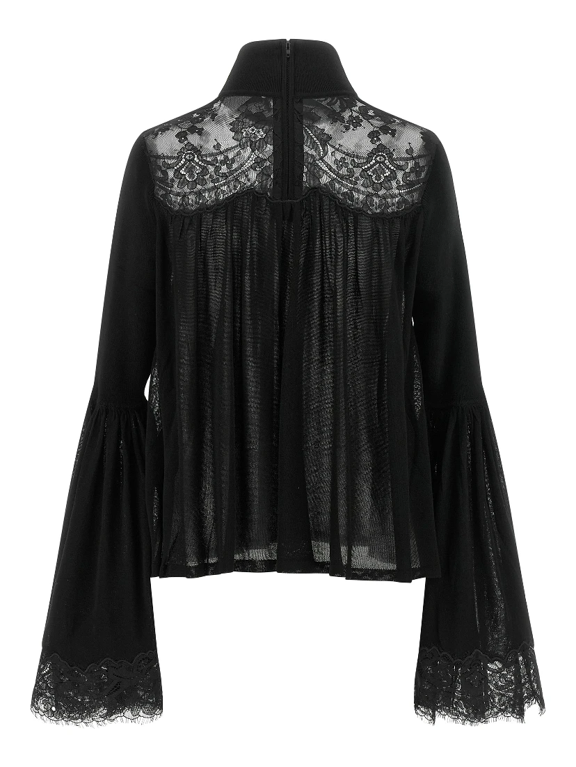 Black Lyocell Blouse