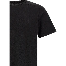Black Cotton T-Shirt
