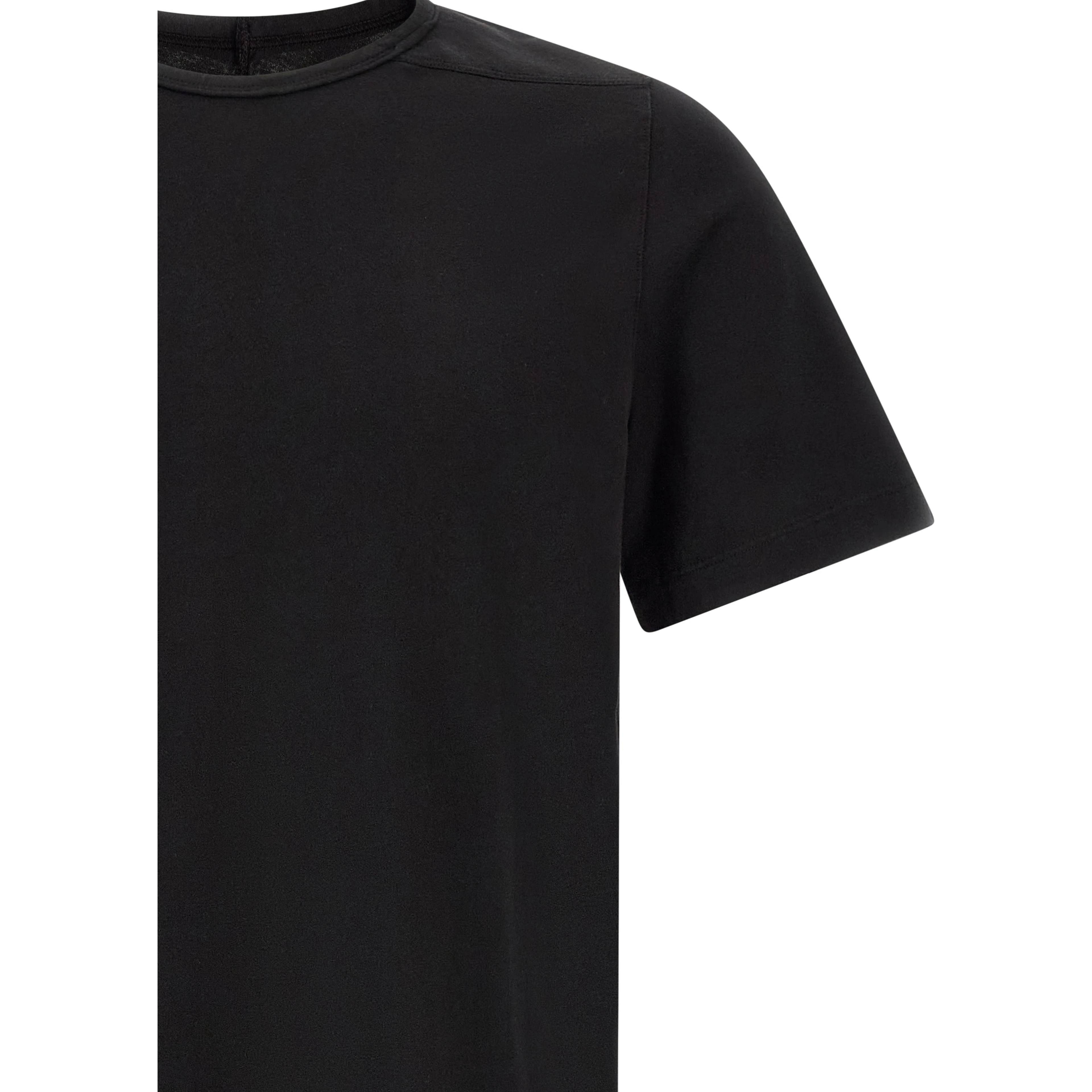 Black Cotton T-Shirt