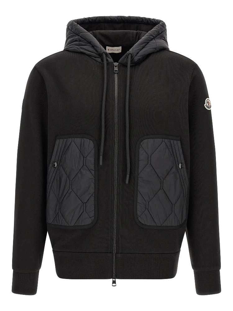 Black Polyamide Cardigan