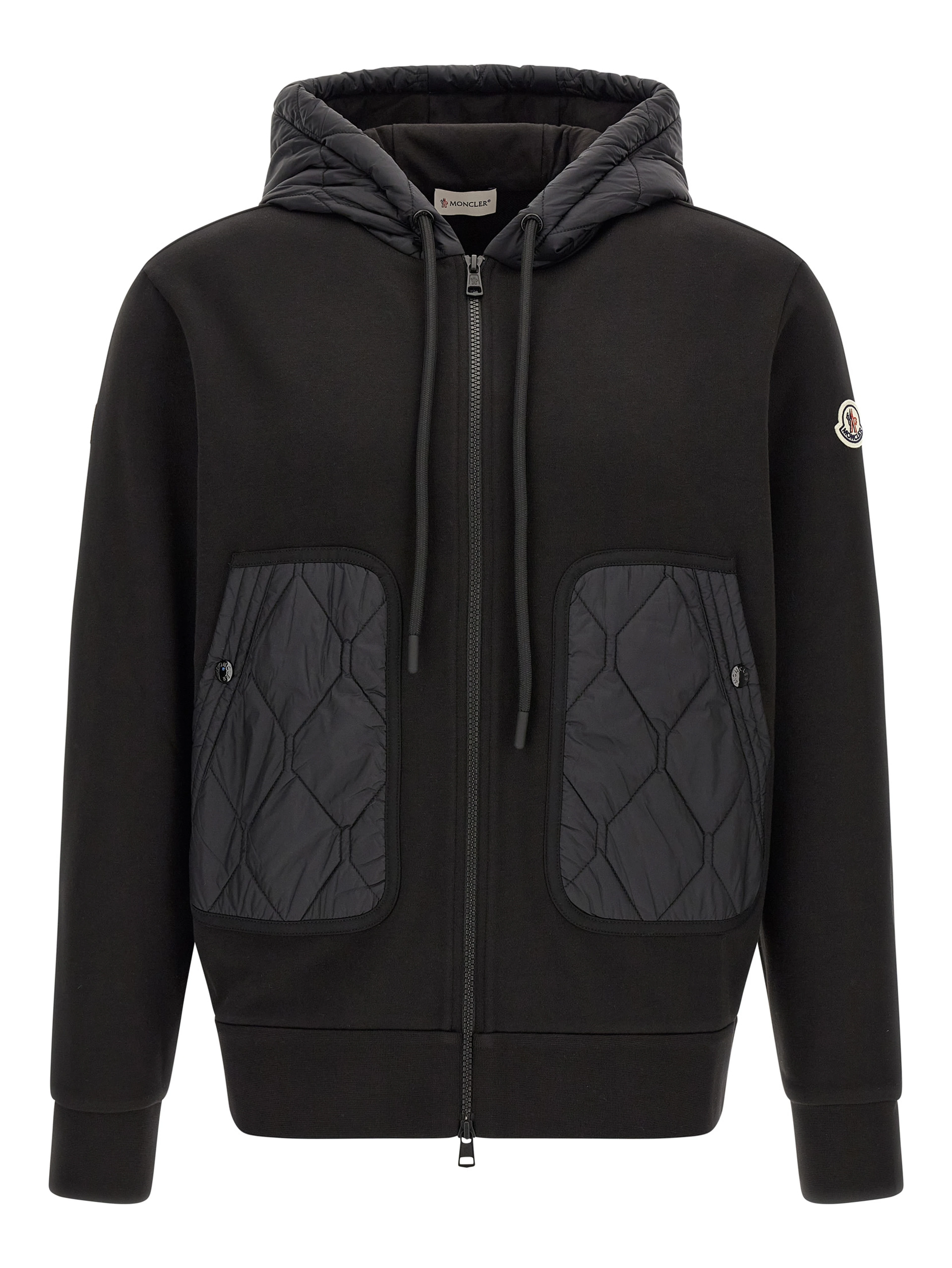 Black Polyamide Cardigan