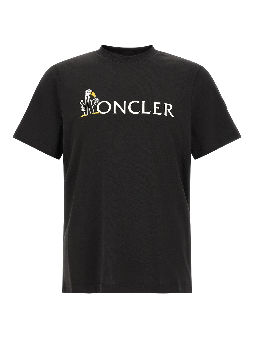Black Cotton T-Shirt