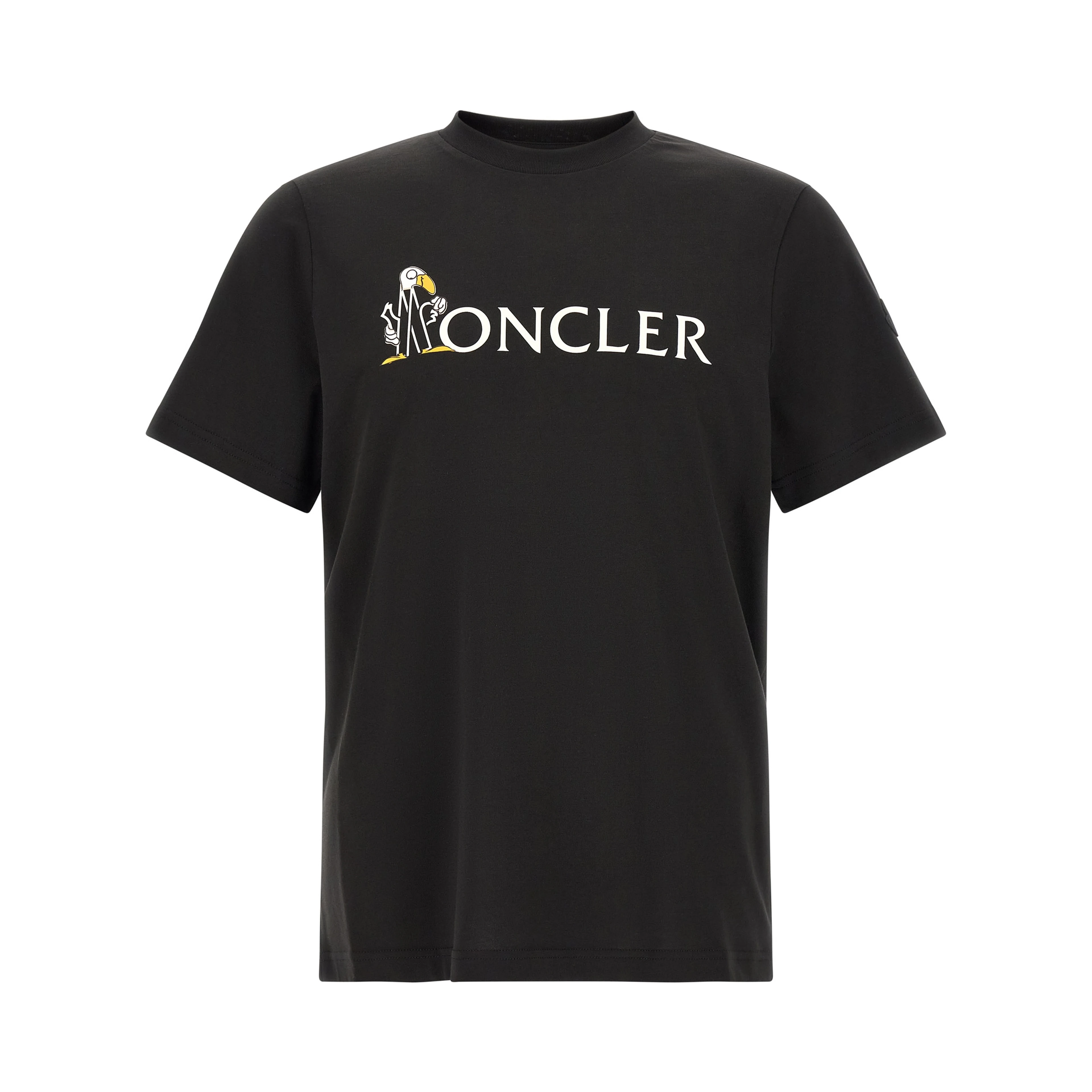 Black Cotton T-Shirt