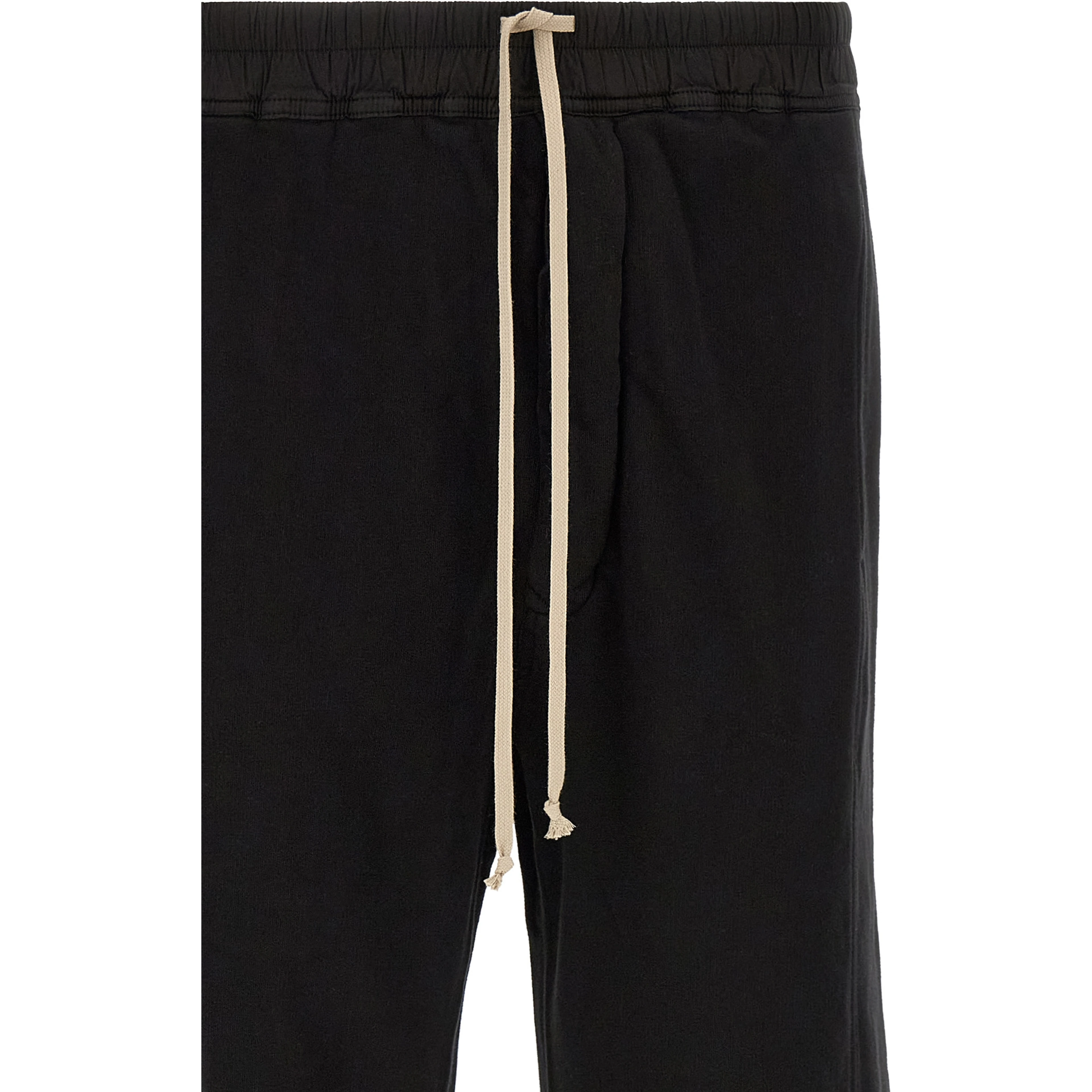Black Cotton Flared Pants