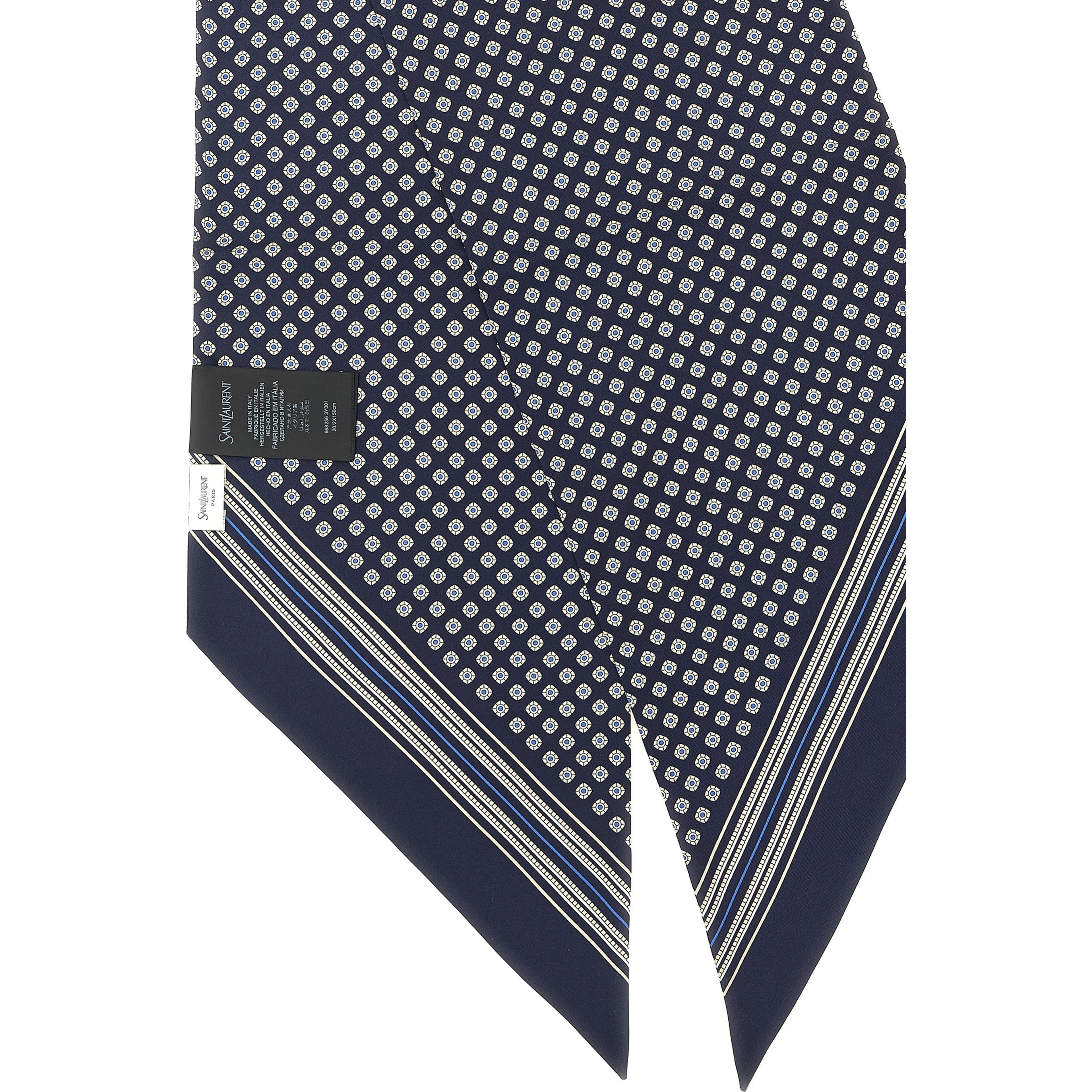 Blue Silk Foulard
