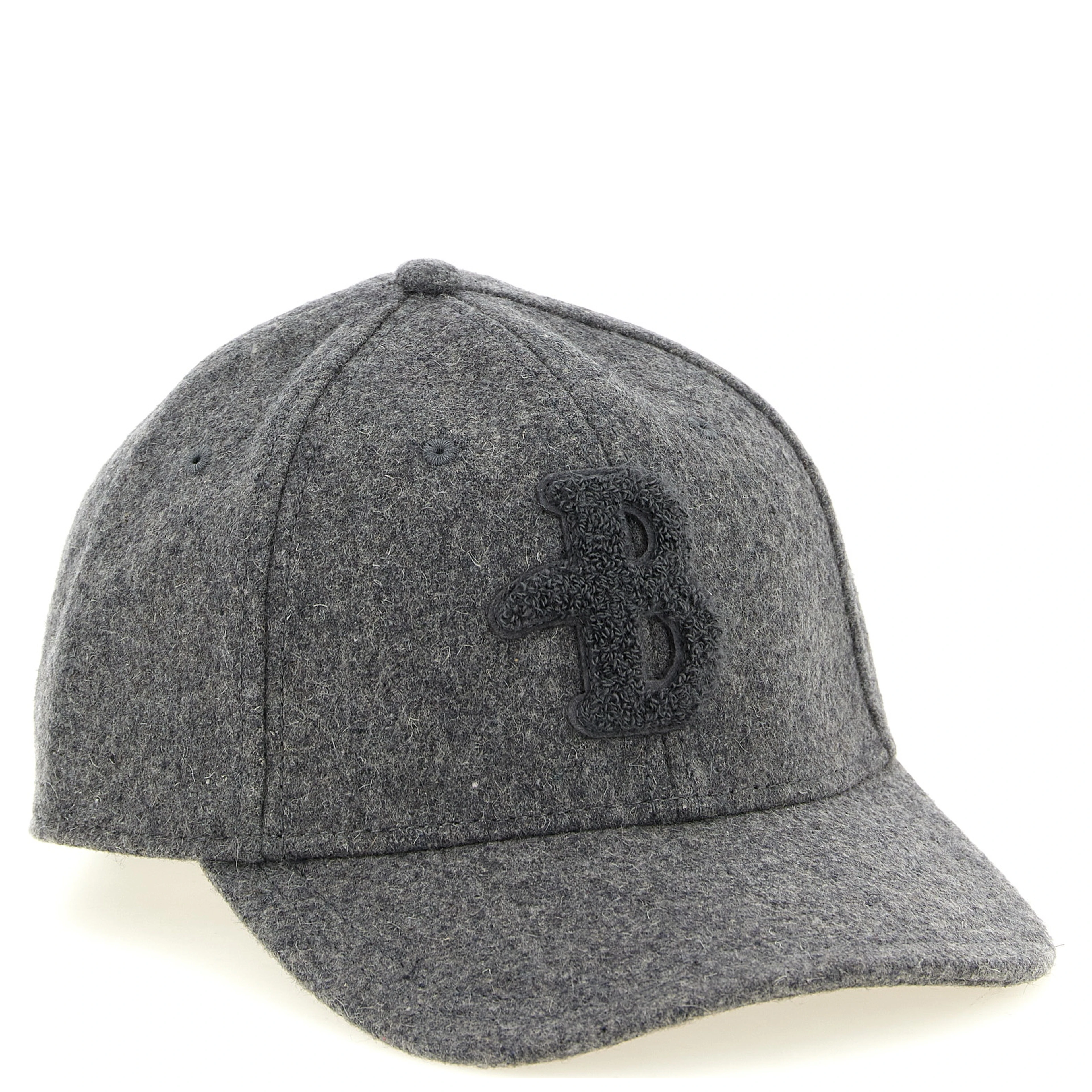 Gray Wool Cap (Baseball Hat)