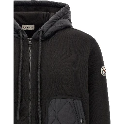Black Polyamide Cardigan