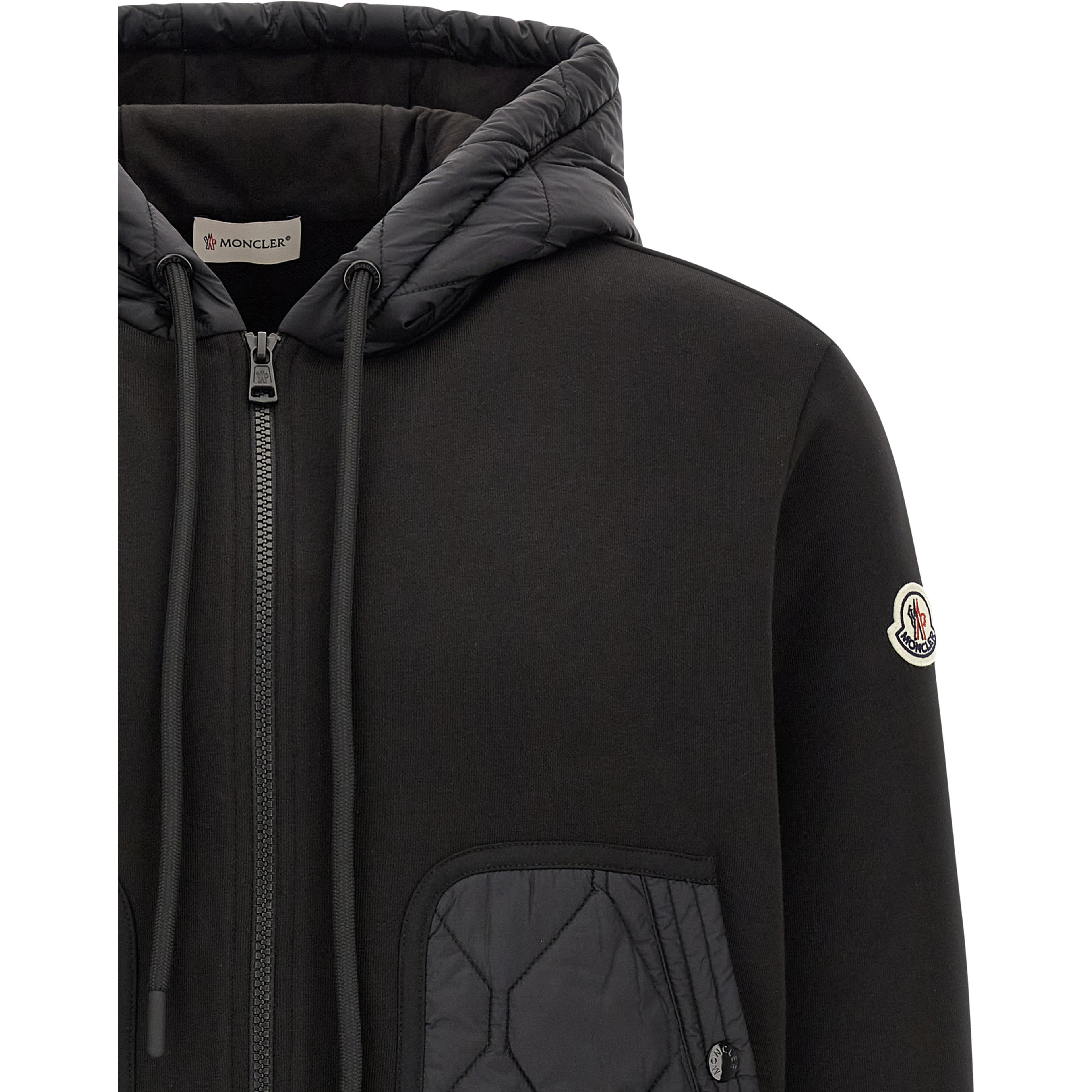 Black Polyamide Cardigan