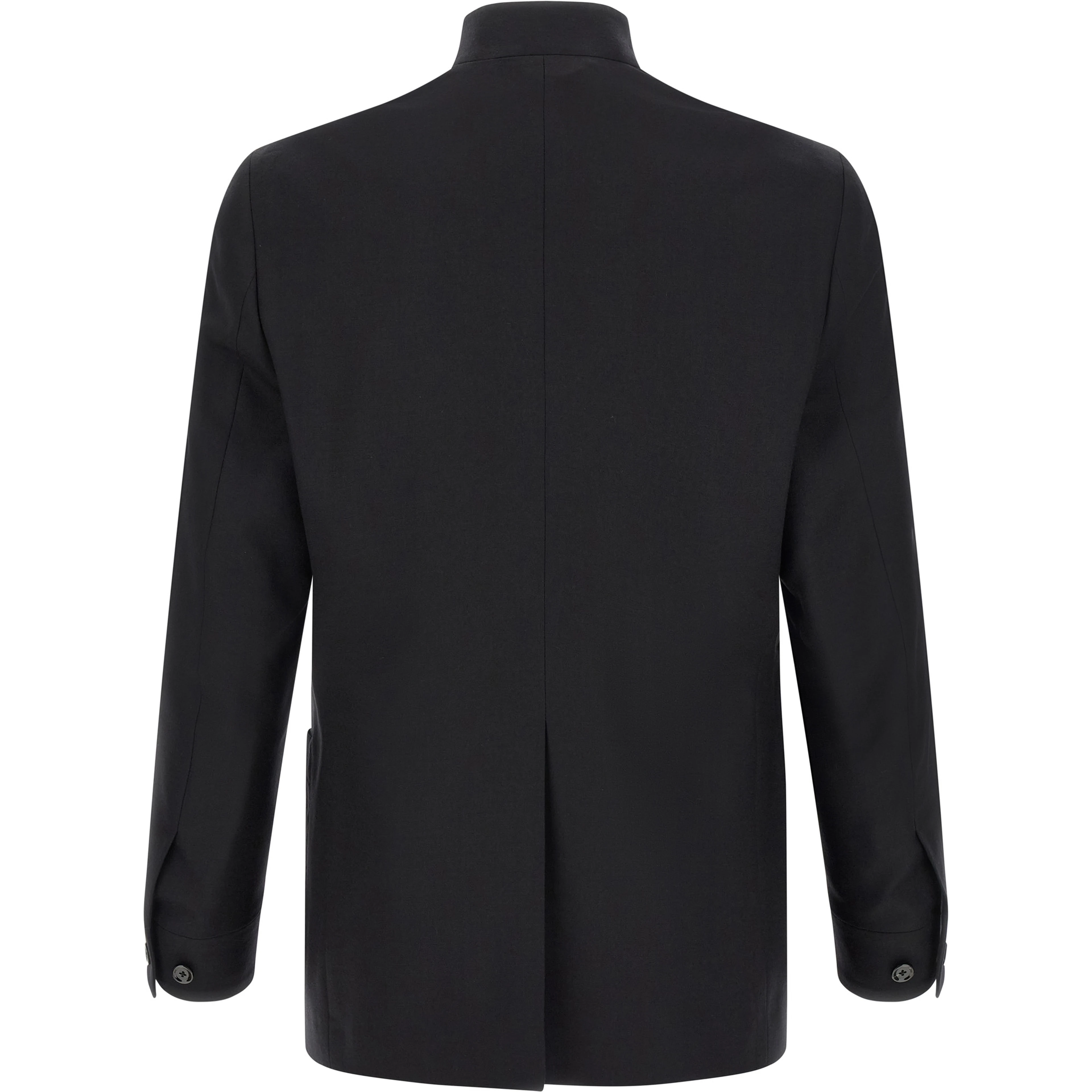 Black Virgin Wool Blazer