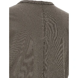 Gray Cotton T-Shirt