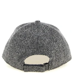 Gray Wool Cap (Baseball Hat)