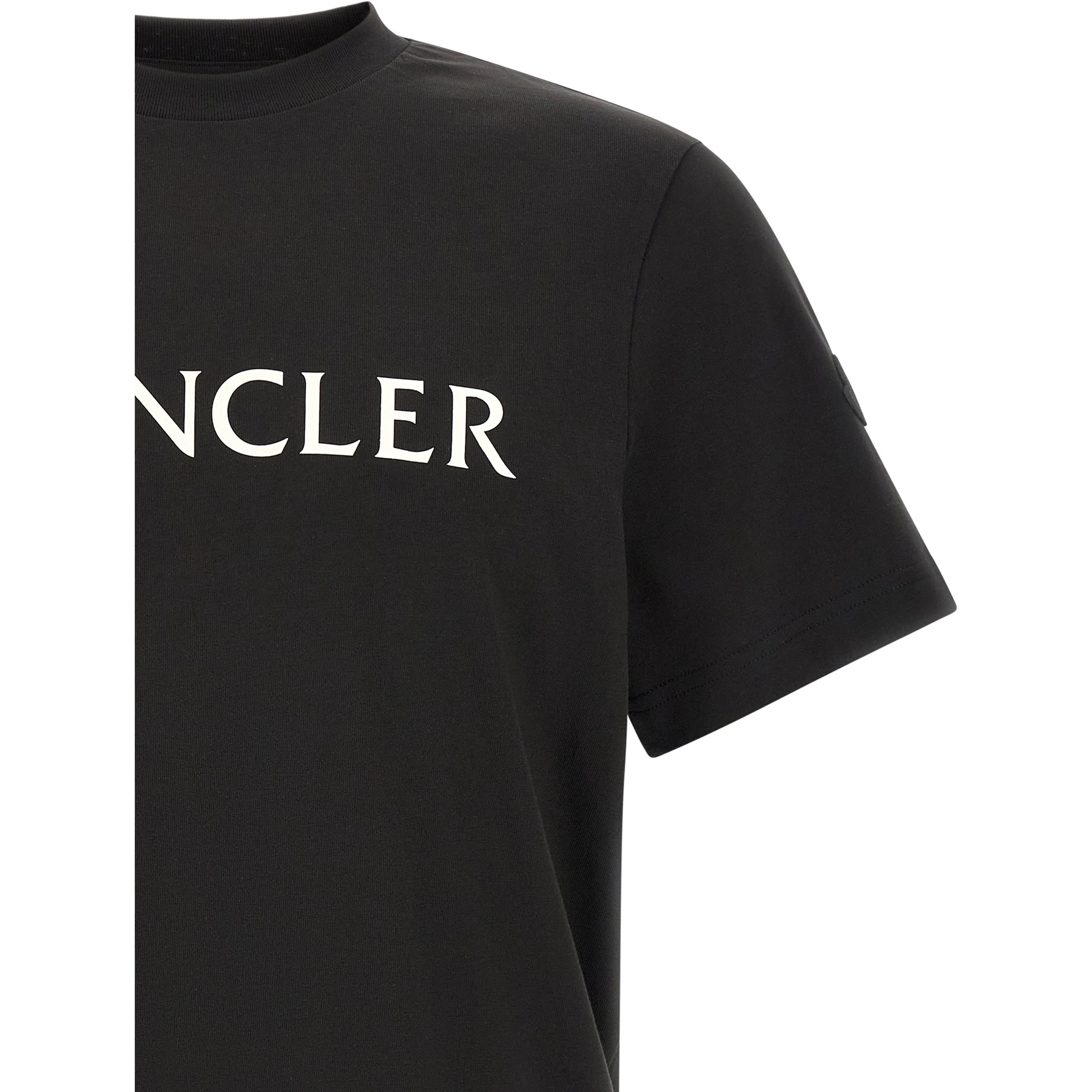 Black Cotton T-Shirt