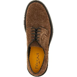 Brown Lamb Leather Oxfords And Derbies