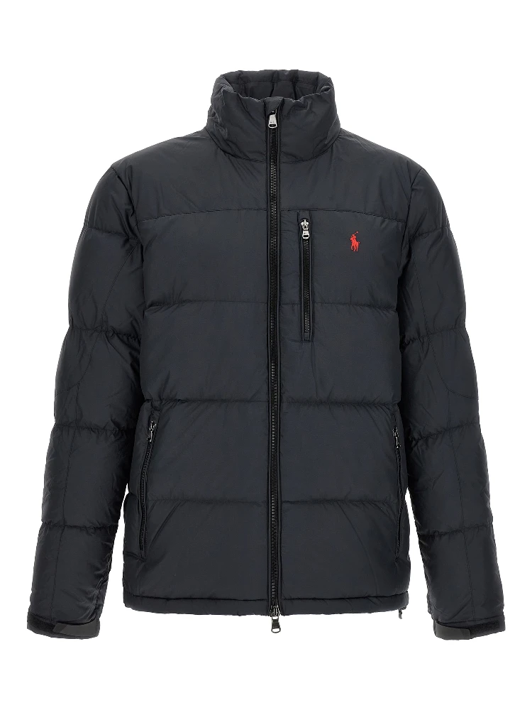 Black Polyester Full-Length Jacket alternative