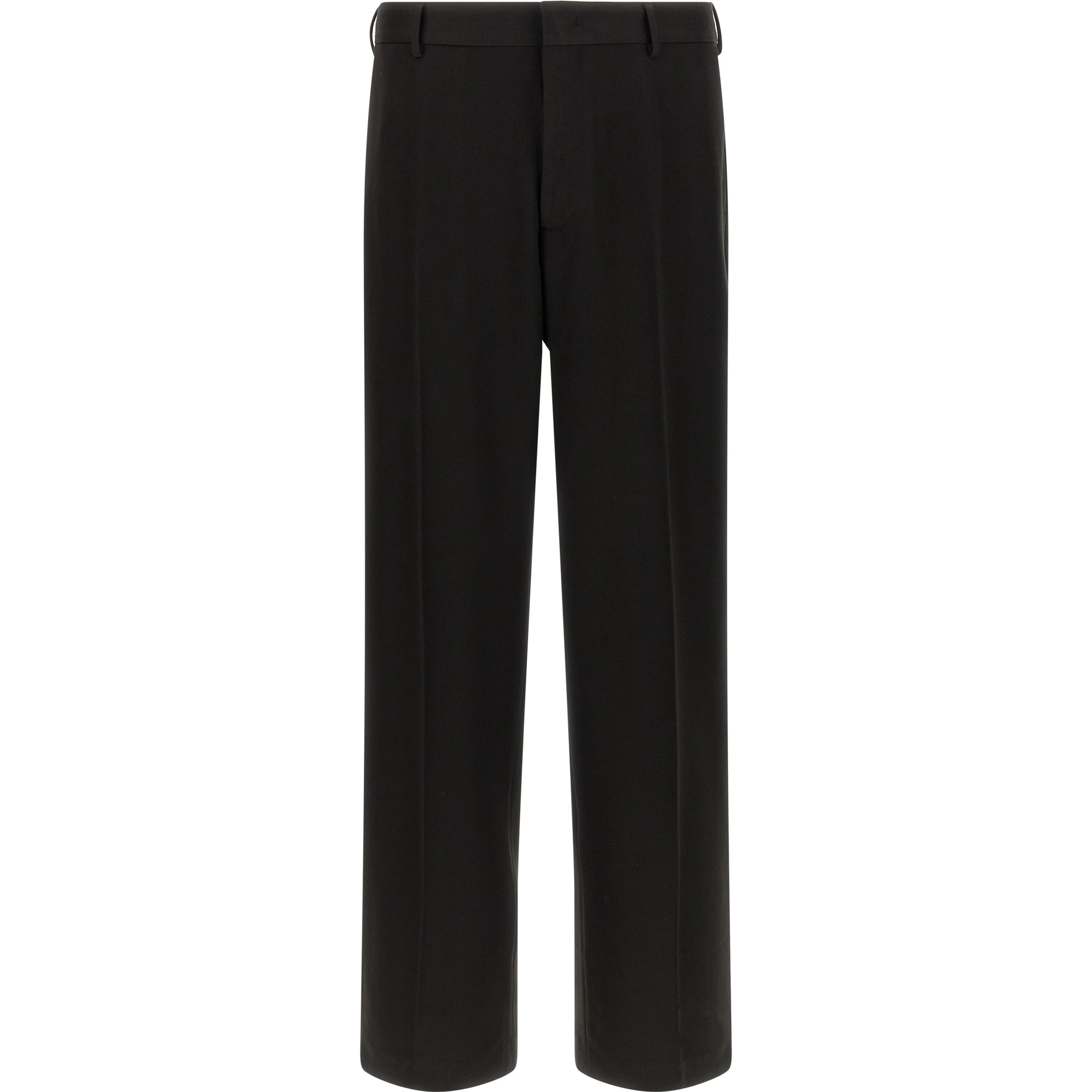 Black Polyester Dress Pants