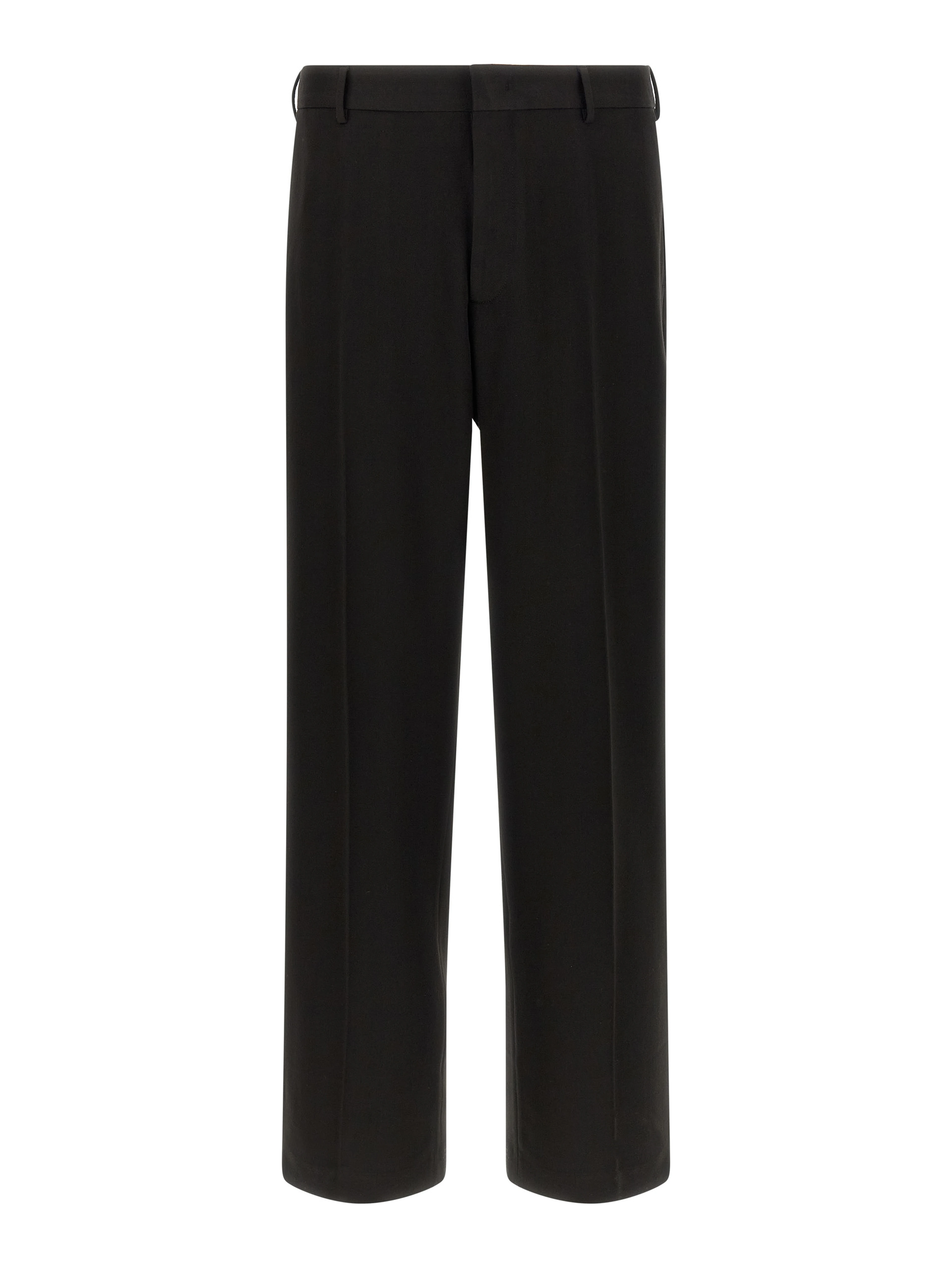 Black Polyester Dress Pants