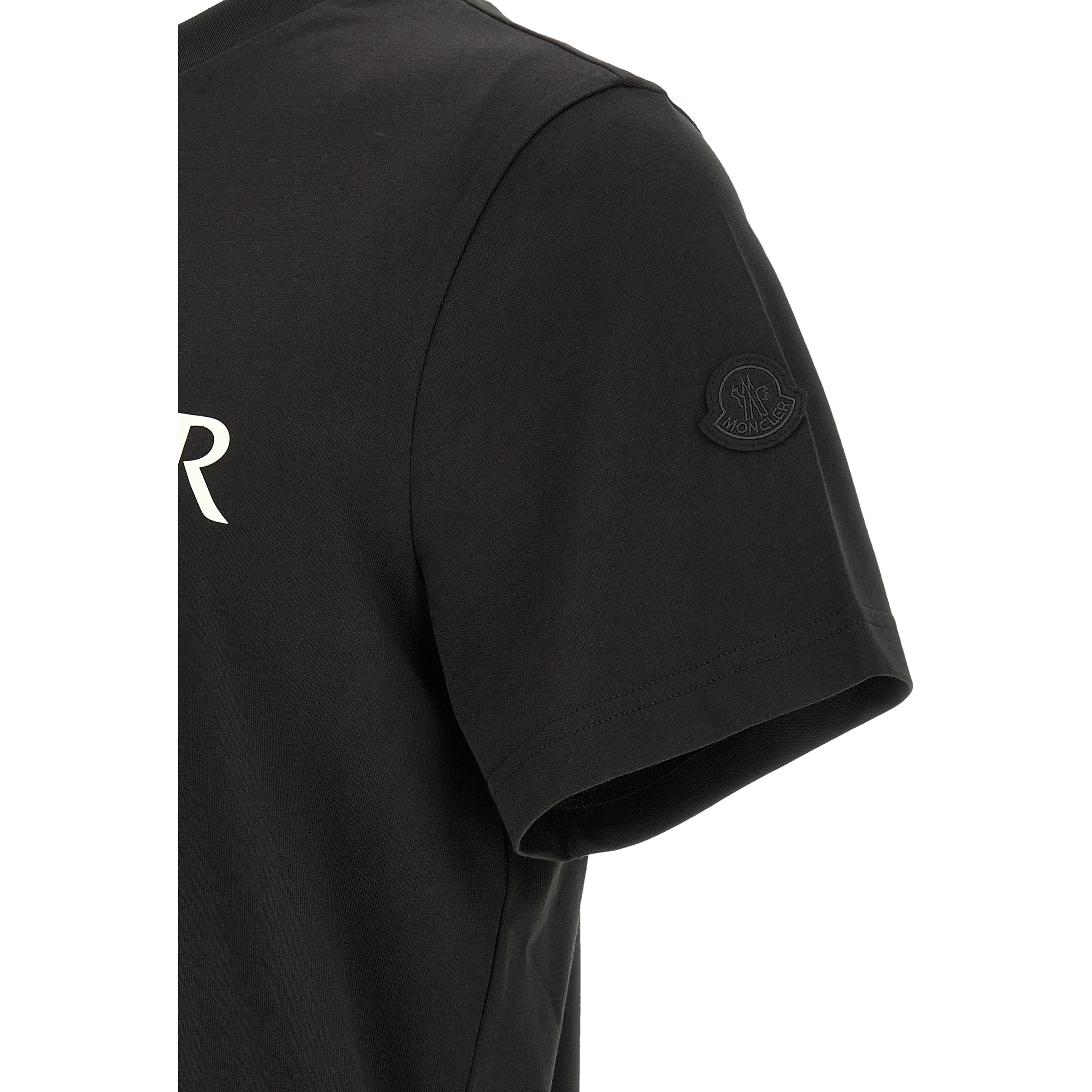 Black Cotton T-Shirt