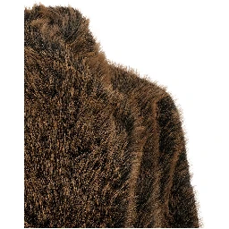 Brown Polyester Coat