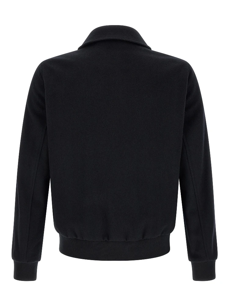 Black Wool Bomber alternative