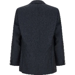 Blue Wool Blazer