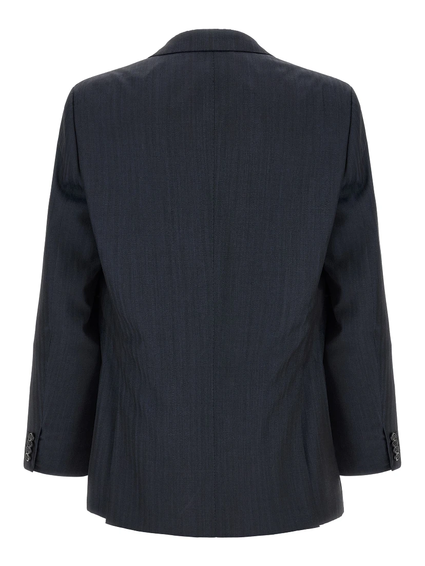 Blue Wool Blazer