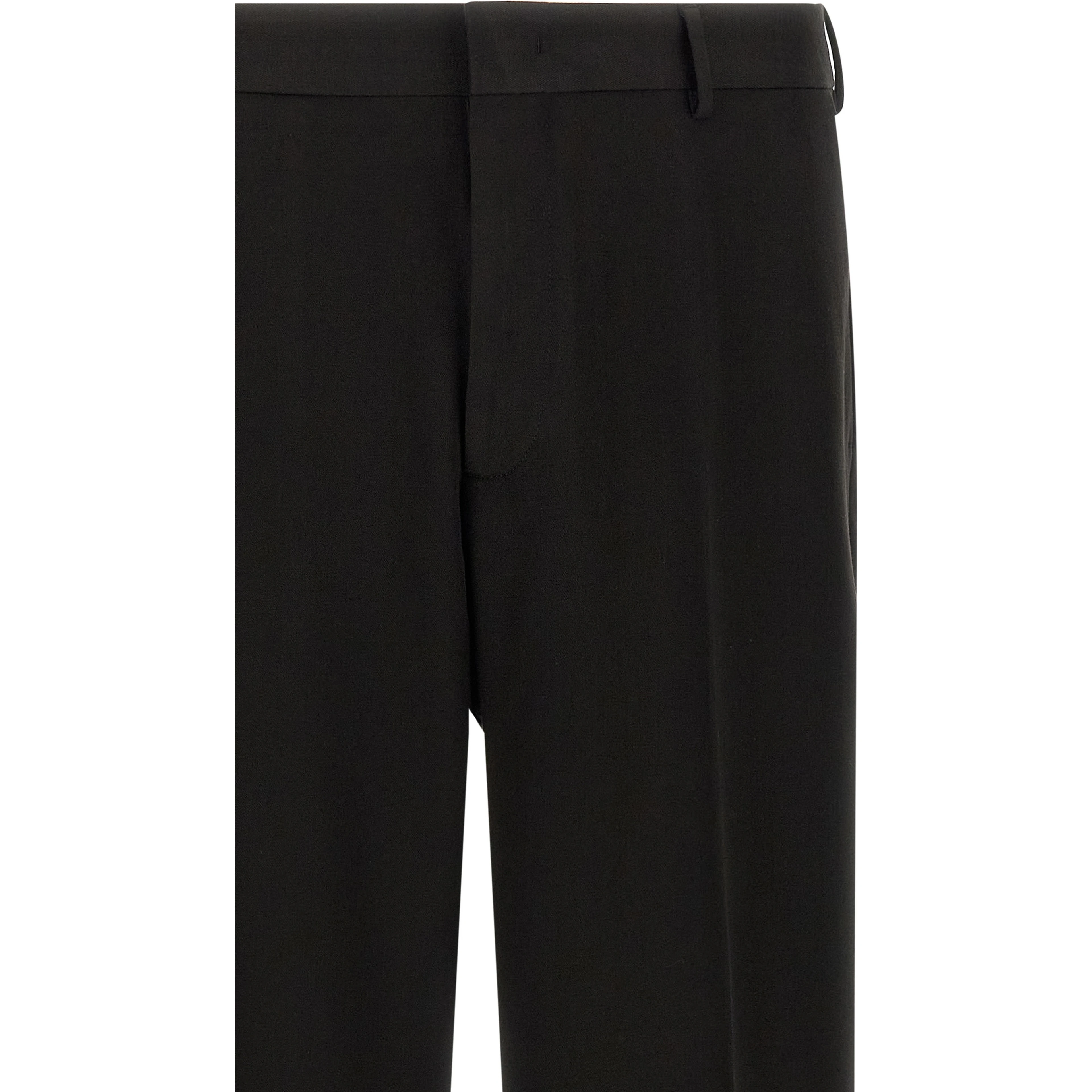 Black Polyester Dress Pants
