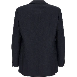 Blue Wool Two-Piece Suit