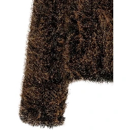 Brown Polyester Coat