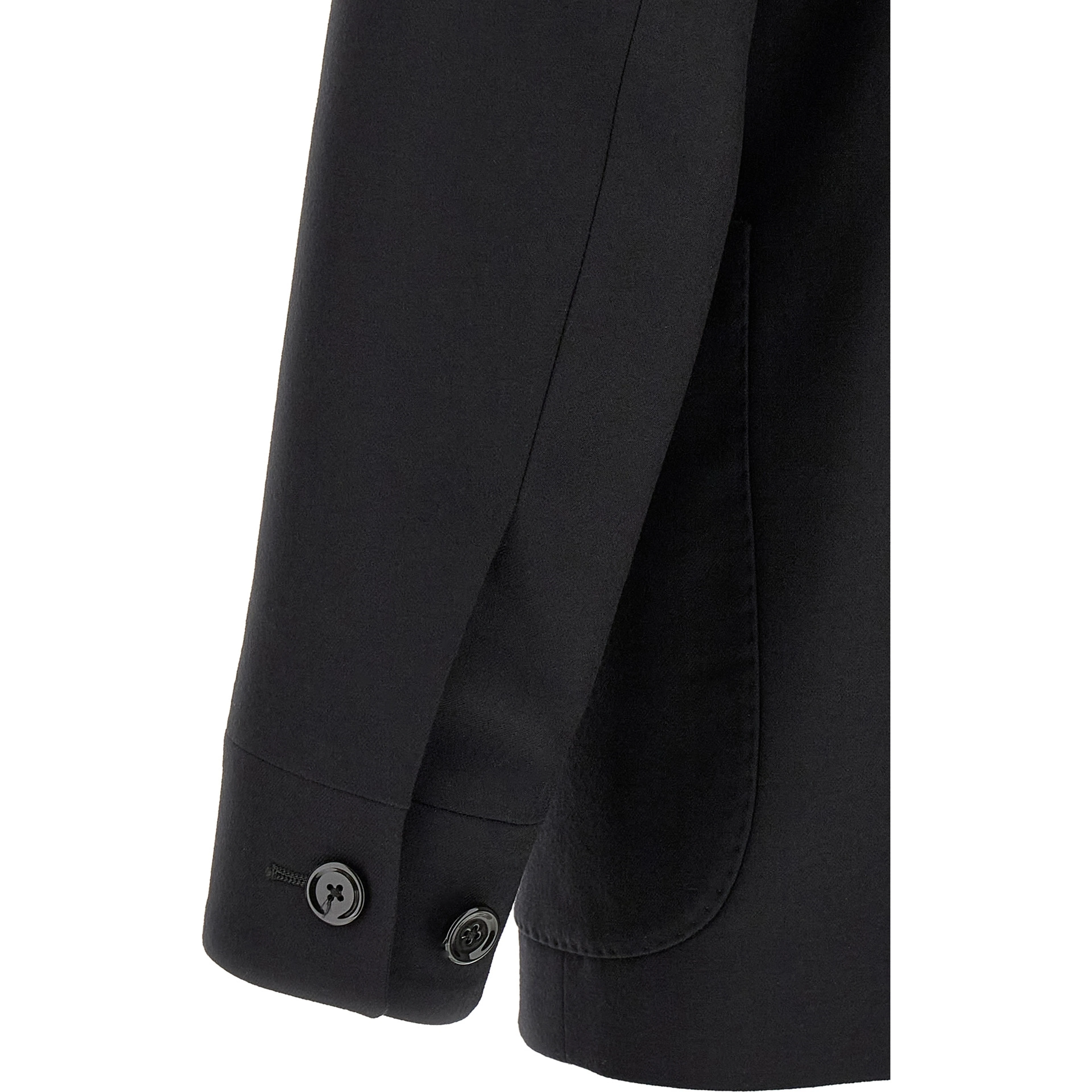 Black Virgin Wool Blazer