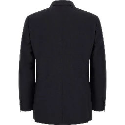 Blue Wool Two-Piece Suit