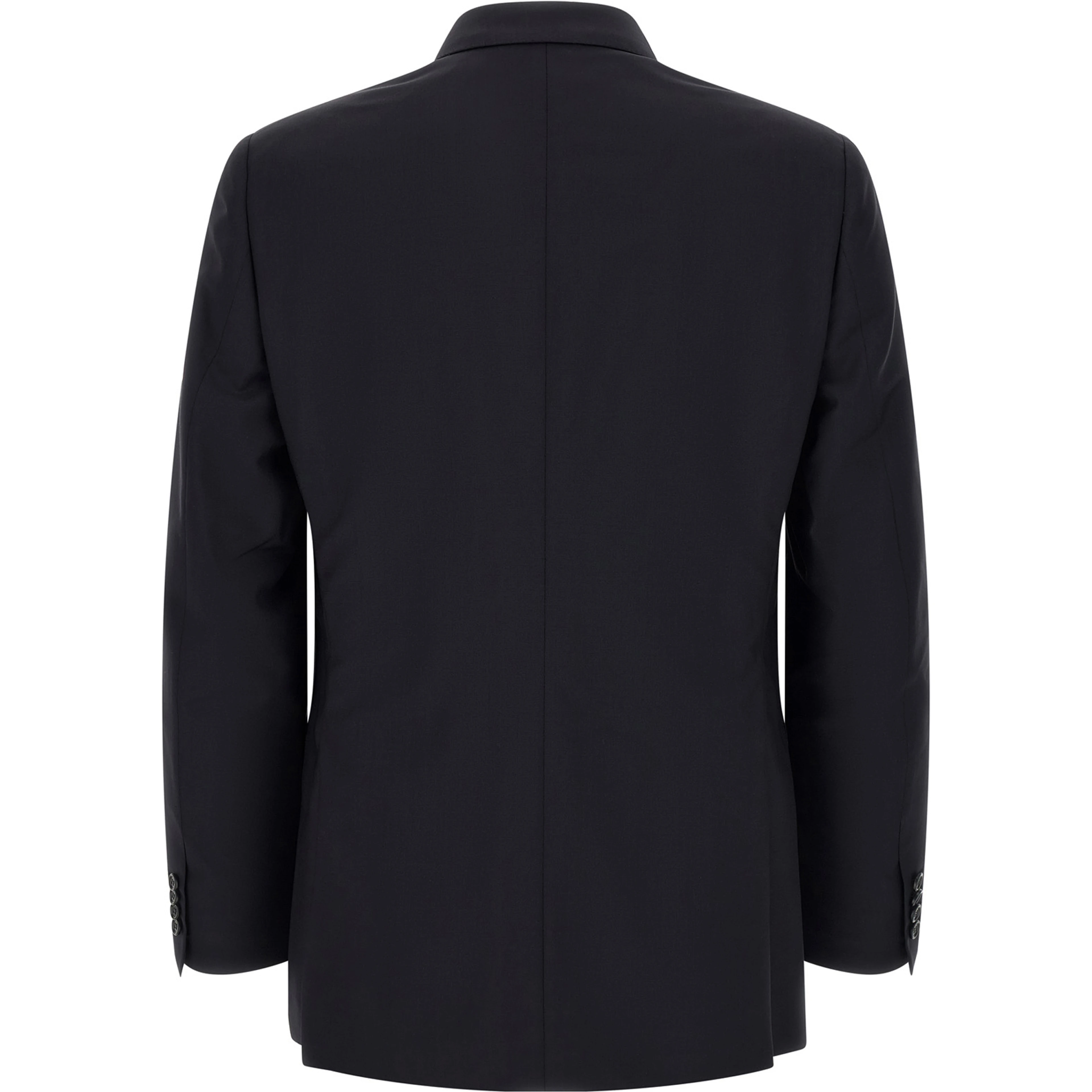 Blue Wool Two-Piece Suit